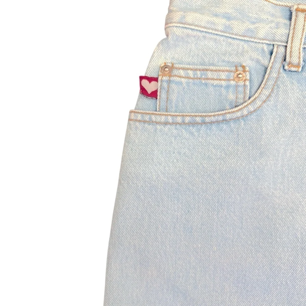 Gitano women’s vintage denim cutoff shorts. No size tag but 24” waist
